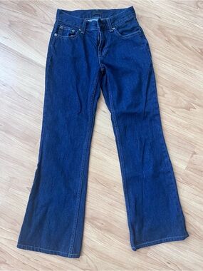 Uniqlo Bootcut Jeans - Hemmed (size 22)